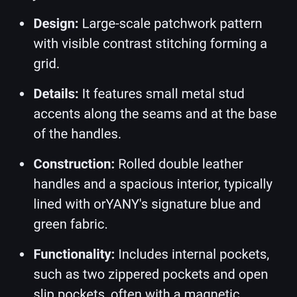 orYANY Yellow and Blue Geometric Shoulder Bag - Picture 2 of 16